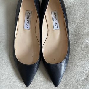 Jimmy Choo Classic Black Flats
